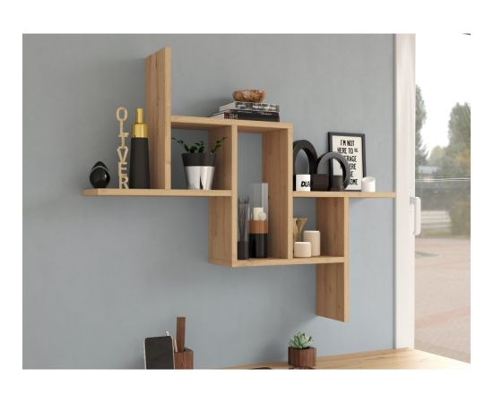 Top E Shop FIESTA hanging shelf 85x15x73.5 cm, artisan