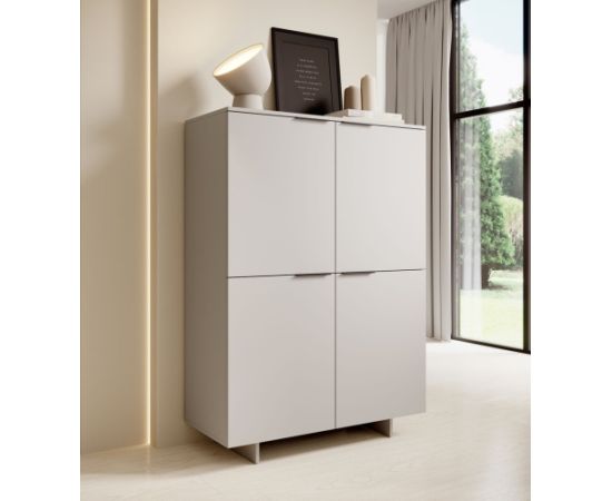 Cama Meble Cama 4D chest of drawers ALMA 100x41.5xH145 cashmere