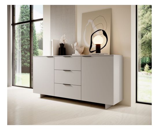 Cama Meble Cama 2D3S ALMA chest of drawers 180x41.5xH90 cashmere