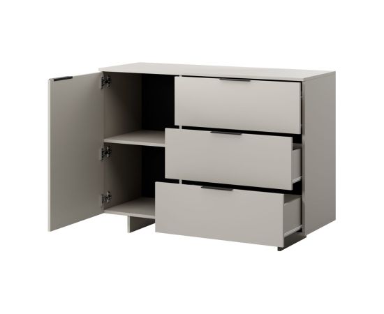 Cama Meble Cama 1D3S ALMA chest of drawers 120x41.5xH90 cashmere