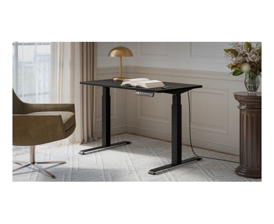 Cama Meble Desk with electric height adjustment MOON 121x67x72-120 black