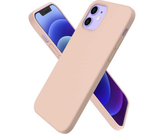 Чехол Liquid Silicone 1.5mm Apple iPhone 16 розовый