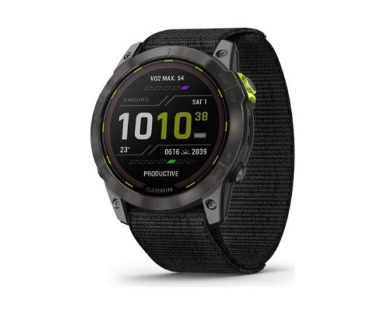 Garmin Enduro 2 viedpulkstenis, Melns