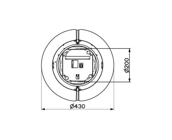 Hood Faber Beat BK matt F45/2