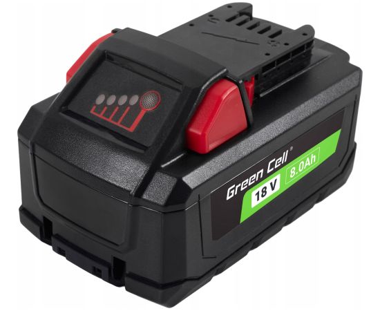 Green Cell Green Cell Bateria do elektronarzędzi Milwaukee M18 18V 8Ah Akumulator zamiennik M18 HB8 4932471070