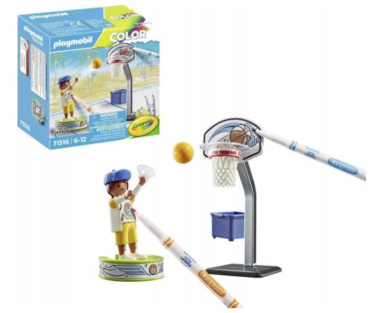 Playmobil Zestaw z figurkami Color 71516 Skater z piłkš do koszykówki