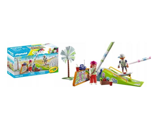 Playmobil Zestaw z figurkami Color 71515 Skatepark