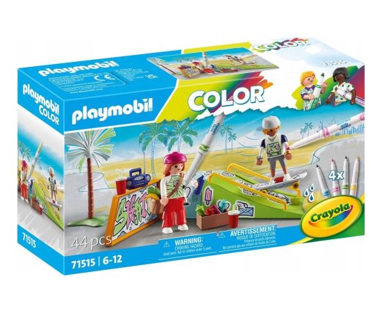 Playmobil Zestaw z figurkami Color 71515 Skatepark