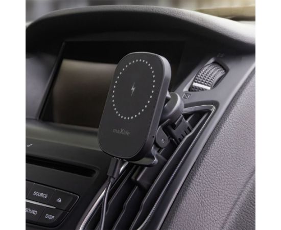 Maxlife phone car mount + wireless charger MXCH-16