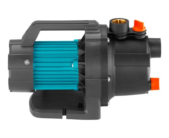 GARDENA garden pump 3000/4 BASIC set (turquoise/black, 600 watts, including suction set, classic hose)