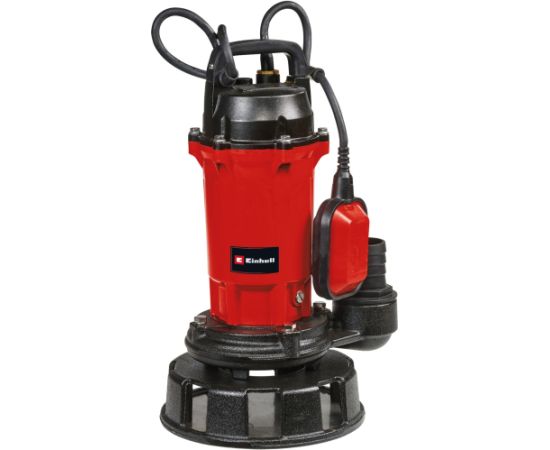 Einhell dirty water pump GE-DP 900 Cut, submersible / pressure pump (red / black, 900 watts)