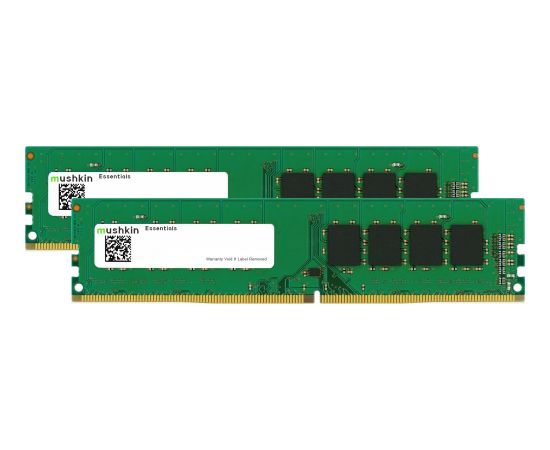 Mushkin DDR4 - 64 GB -2933 - CL - 21 - Dual Kit, Essentials (MES4U293MF32GX2)