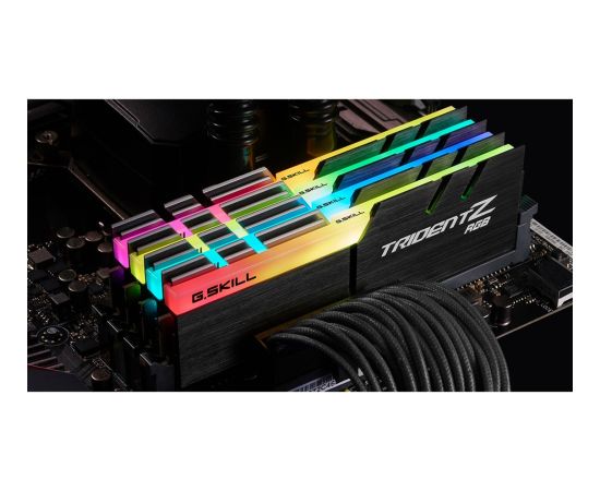 G.Skill DDR4 - 32GB -4000 - CL - 18 - Quad Kit, Trident Z RGB (black, F4-4000C18Q-32GTZRB)