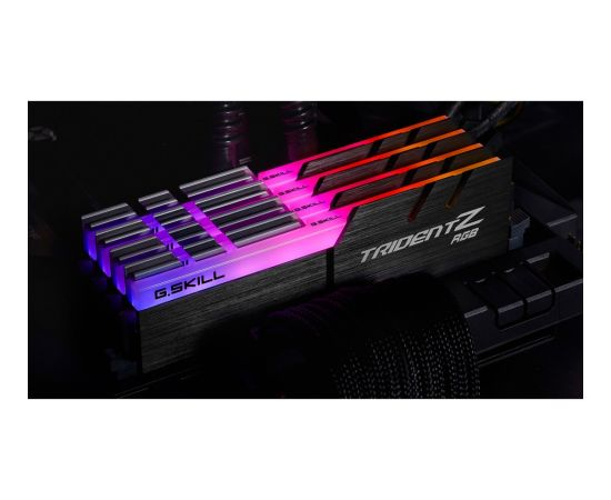 G.Skill DDR4 - 32GB -4000 - CL - 18 - Quad Kit, Trident Z RGB (black, F4-4000C18Q-32GTZRB)