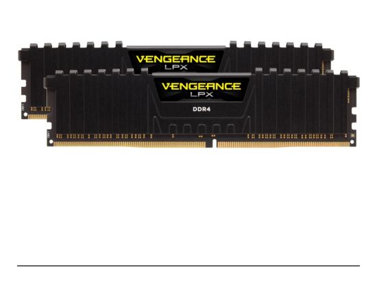 Corsair DDR4 - 64 GB -3200 - CL - 16 - Dual Kit, Vengeance LPX (black, CMK64GX4M2E3200C16)