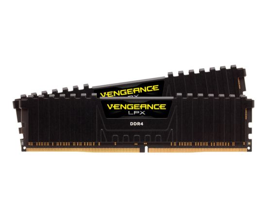 Corsair DDR4 - 64 GB -3200 - CL - 16 - Dual Kit, Vengeance LPX (black, CMK64GX4M2E3200C16)