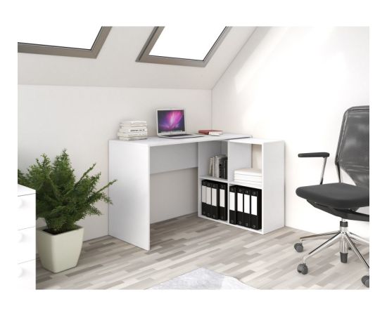 Top E Shop Topeshop PLUS 2X2 BIEL computer desk White