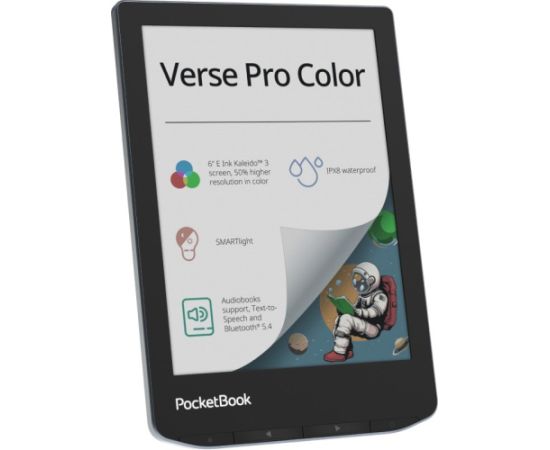 Ebook PocketBook Verse Pro Color 634 6" E-Ink Kaleido 3 16GB Wi-Fi Stormy Sea