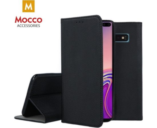 Mocco Smart Magnet Book Case Grāmatveida Maks Telefonam Samsung  Galaxy A20e Melns