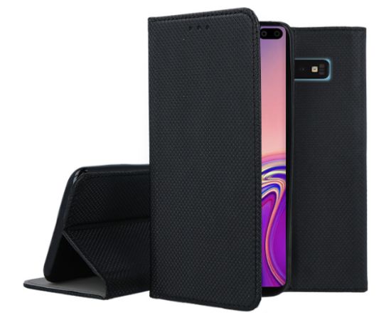 Mocco Smart Magnet Book Case Grāmatveida Maks Telefonam Samsung  Galaxy A20e Melns