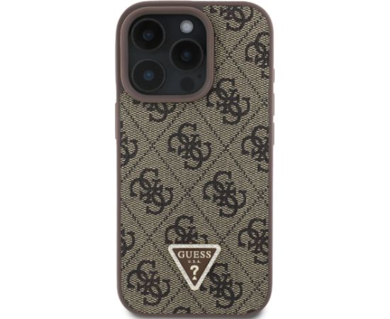 Guess GUHCP16LP4TDSCPW Aizmugurējais Apvalks Priekš Apple iPhone 16 Pro