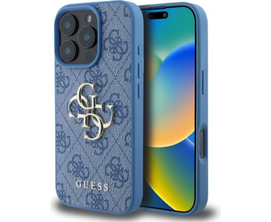 Guess GUHCP16S4GMGBL Aizmugurējais Apvalks Priekš Apple iPhone 16