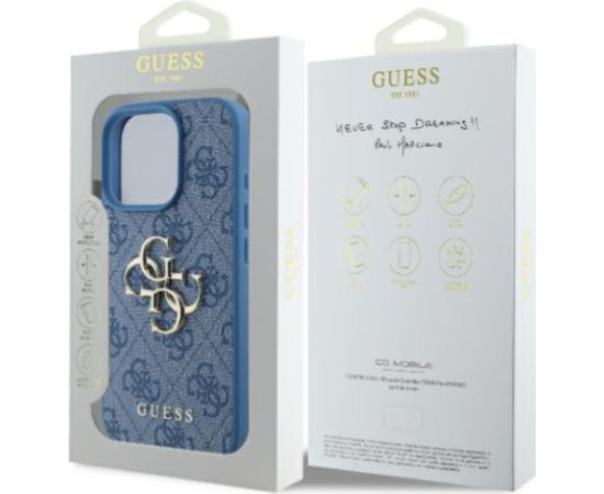 Guess GUHCP16S4GMGBL Aizmugurējais Apvalks Priekš Apple iPhone 16