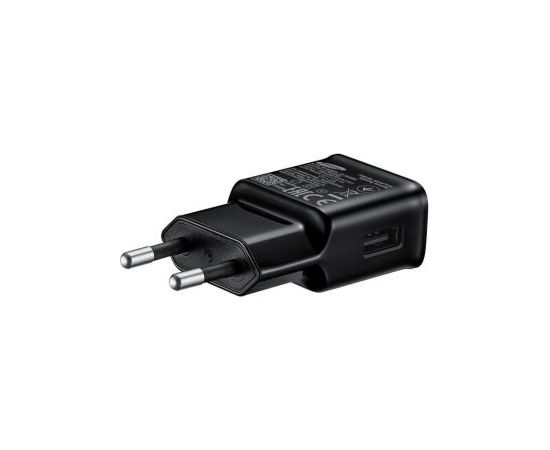 Samsung -  EP-TA200EBE Samsung USB-A 15W Travel Charger Black (OOB Bulk)