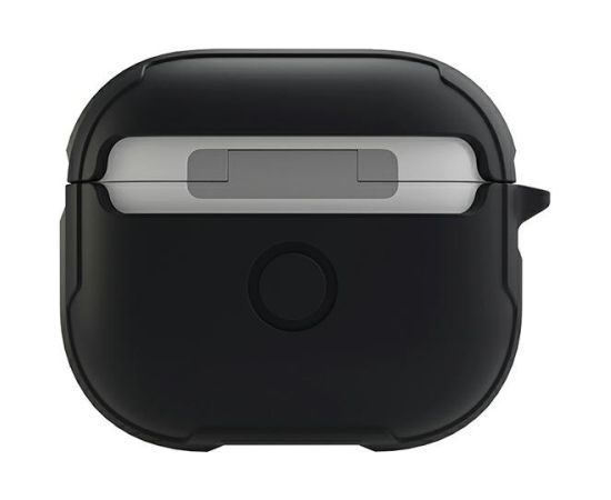 UNIQ etui Valencia AirPods 3 czarny|midnight black Antimicrobial