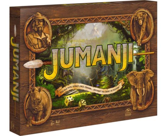 Spin Master Jumanji Board Game (poļu valodā)