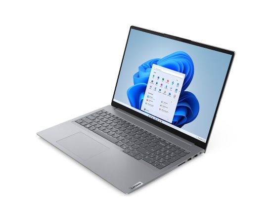 Lenovo ThinkBook 16 Intel® Core™ i3 i3-1315U Laptop 40.6 cm (16") WUXGA 8 GB DDR5-SDRAM 512 GB SSD Wi-Fi 6 (802.11ax) Windows 11 Pro Grey