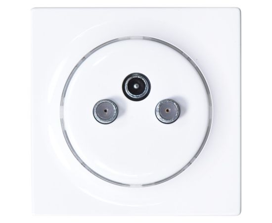 Fibaro Walli N socket-outlet R/TV+SAT White