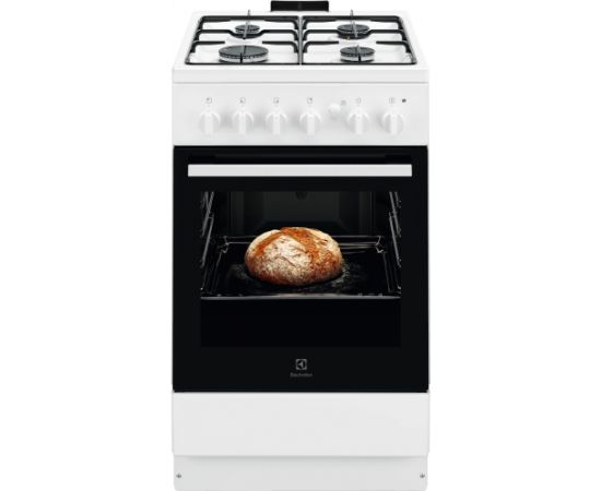 Electrolux LKG500013W gāzes plīts 50cm balta