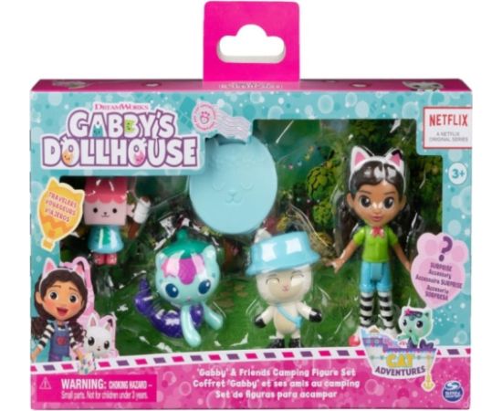 Spin Master Gabbys Dollhouse: Cat Adventures - Gabby  Friends Camping Figure Set (6067225)*