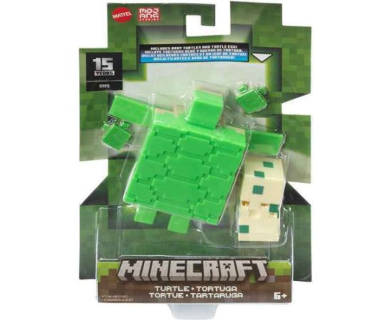 Mattel Minecraft: 15th Anniversary - Turtle Action Figure (HTL84)