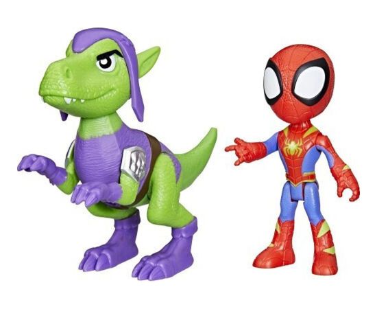 Hasbro Disney Marvel: Spidey And His Amazing Friends Dino-Webs - Spidey  Goblin Raptor (G0120)