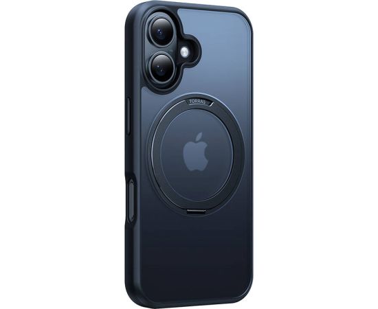 Torras Ostand Pro Case for iPhone 16 (Black)