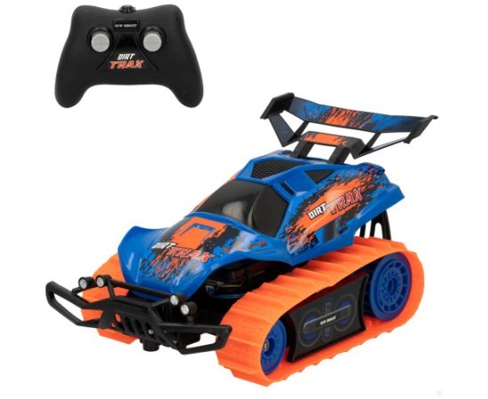 Radiovadāmā mašīna ar kāpurķēžu riteņiem Dirt Trax 6 virz. , USB 28 cm 6+ CB46802