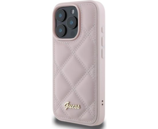 Guess GUHCP16LPSQSQSP Aizmugurējais Apvalks Priekš Apple iPhone 16 Pro