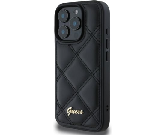 Guess GUHCP16LPSQSQSK Aizmugurējais Apvalks Priekš Apple iPhone 16 Pro