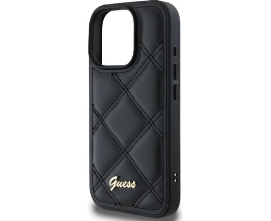 Guess GUHCP16LPSQSQSK Aizmugurējais Apvalks Priekš Apple iPhone 16 Pro