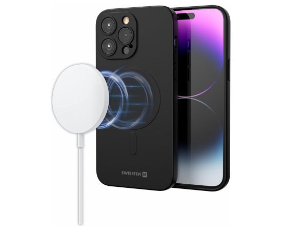 Swissten Soft Joy Magstick Case Aizmugurējais Apvalks Priekš Apple iPhone 11