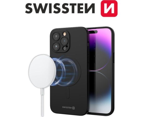 Swissten Soft Joy Magstick Case Aizmugurējais Apvalks Priekš Apple iPhone 11