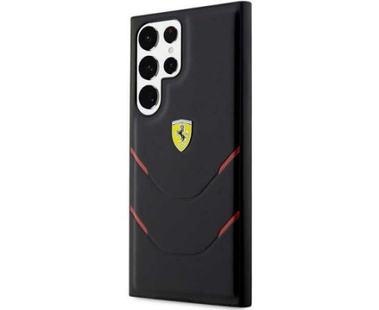 Ferrari FEHCS23LPBAK S23 Ultra S918 czarny|black hardcase Hot Stamp Lines