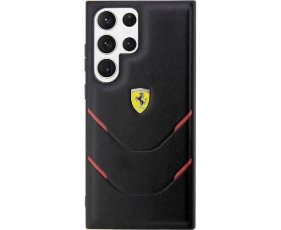 Ferrari FEHCS23LPBAK S23 Ultra S918 czarny|black hardcase Hot Stamp Lines