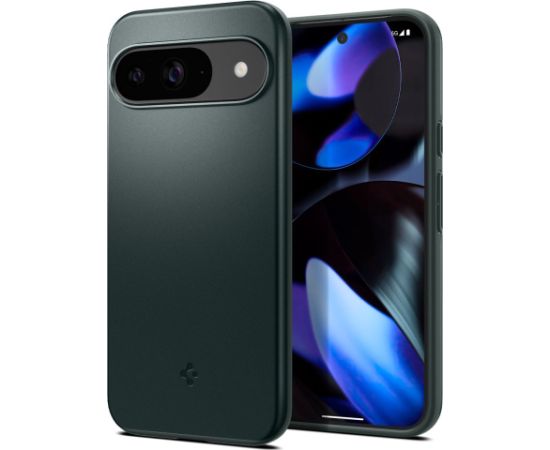 SPIGEN THIN FIT GOOGLE PIXEL 9 | 9 PRO ABYSS GREEN