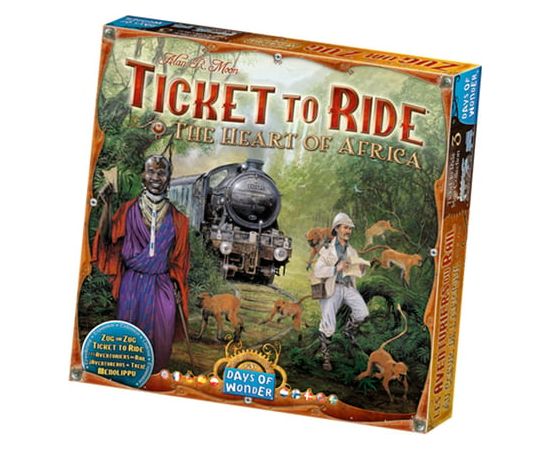 Noname Days of Wonder Ticket to Ride Map Collection #3 Africa