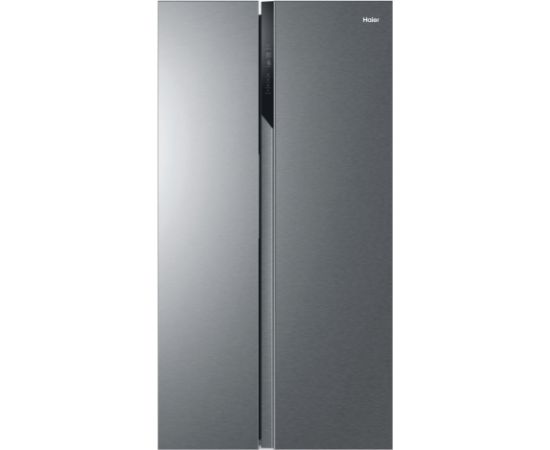 Haier SBS 90 Serie 3 HSR3918ENPG side-by-side refrigerator Freestanding 528 L E Silver