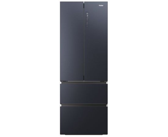 Haier FD 70 Serie 7 HFW7720ENMB side-by-side refrigerator Freestanding 477 L E Black