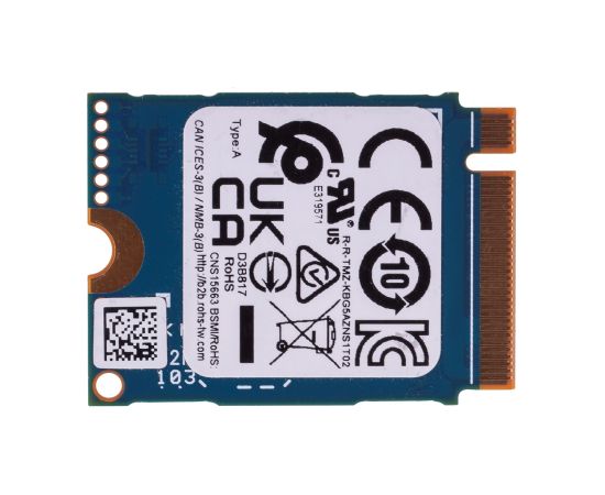 DYSK SSD KIOXIA 256GB NVMe PCIe Gen4x4 2230 KBG520ZNS256G